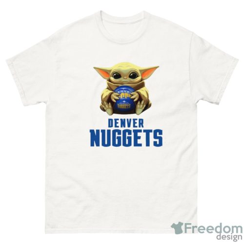 NBA Basketball Denver Nuggets Star Wars Baby Yoda Shirt Product Photo 2