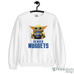 NBA Basketball Denver Nuggets Star Wars Baby Yoda Shirt Product Photo 1