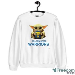 NBA Basketball Golden State Warriors Star Wars Baby Yoda Sport Gift Shirt Product Photo 1