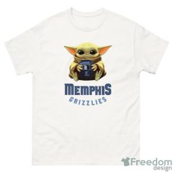 NBA Basketball Memphis Grizzlies Star Wars Baby Yoda Shirt Product Photo 2