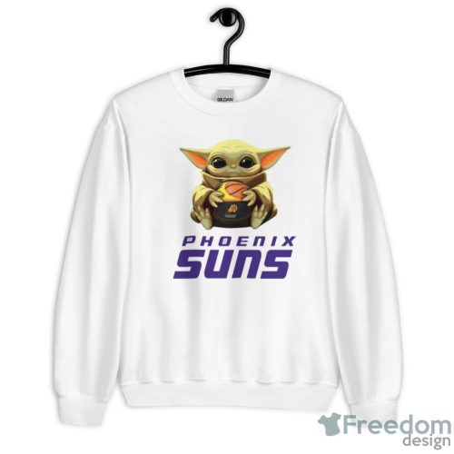 NBA Basketball Phoenix Suns Star Wars Baby Yoda Shirt Product Photo 1