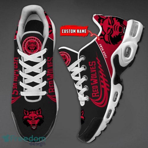 Ncaa Teams Arkansas State Red Wolves Personalized Name Air Cushion Sport Shoes Product Photo 3