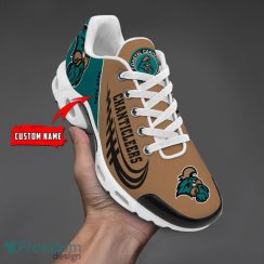 Ncaa Teams Coastal Carolina Chanticleers Personalized Name Air Cushion Sport Shoes