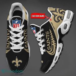 New Orleans Saints Custom Name Air Cushion Sport Shoes For Fans Product Photo 3