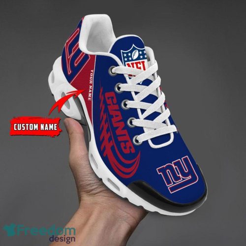 New York Giants Custom Name Air Cushion Sport Shoes For Fans Product Photo 1