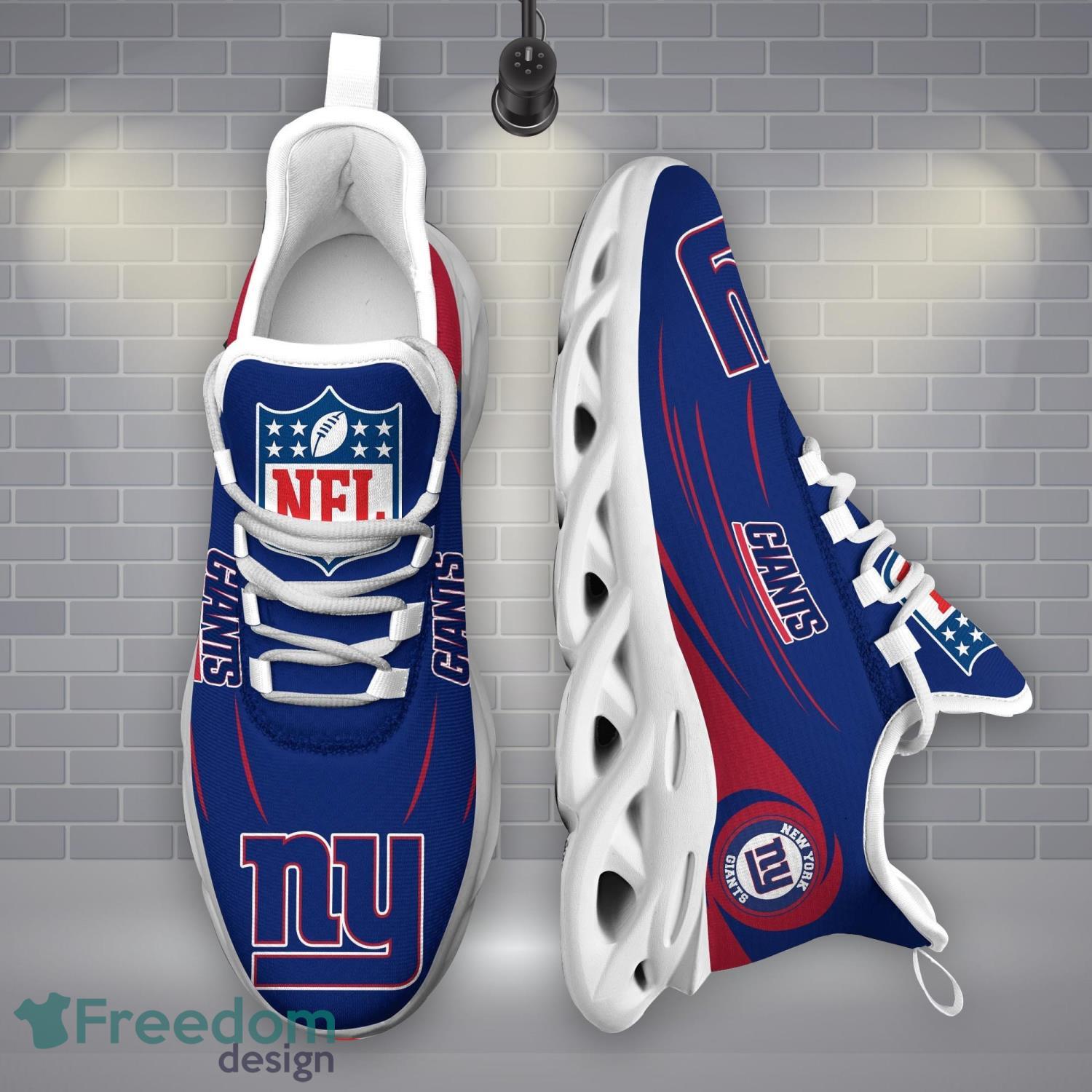 New York Giants NFLMax Soul Shoes New Sport Gift Running Sneakers Product Photo 2