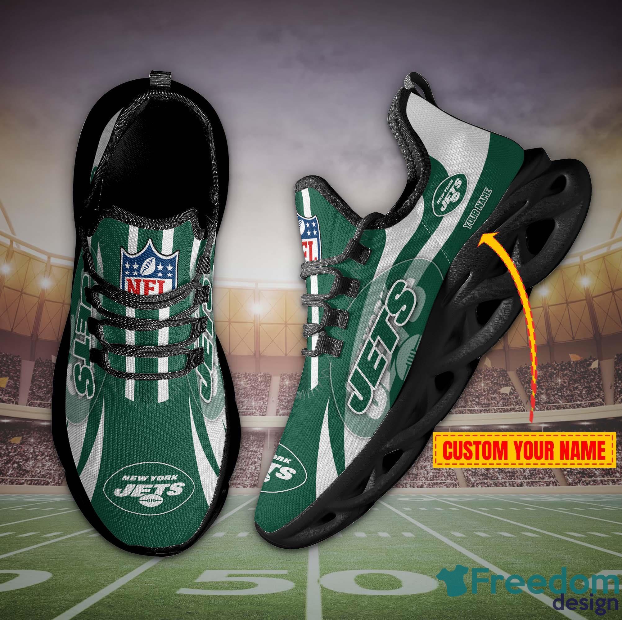 New York Jets NFL Max Soul Shoes Gift For Sport's Fans - Banantees