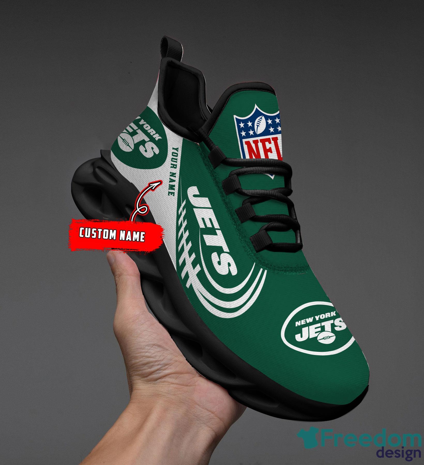New York Jets NFL Max Soul Shoes Gift For Sport's Fans - Banantees
