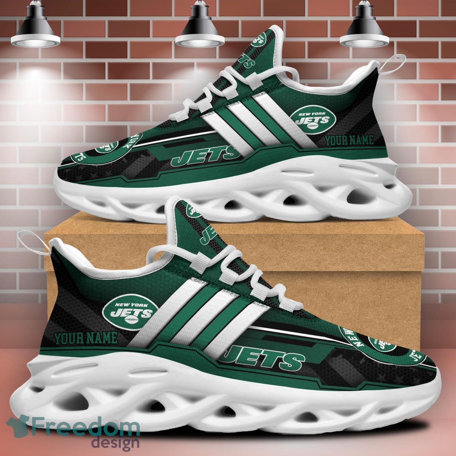 New York Jets New Trend Max Soul Shoes Running Sneakers