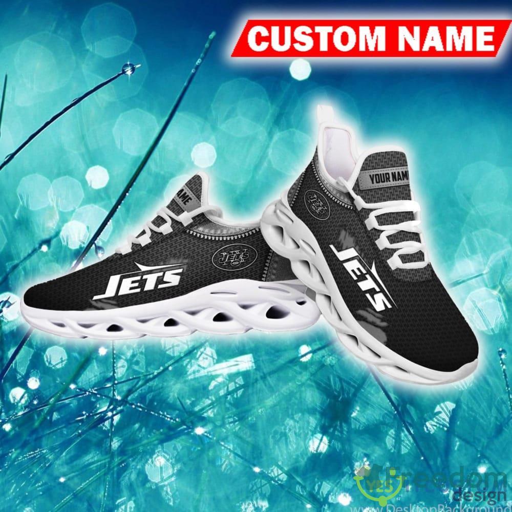 New York Jets Graphic Custom Name Chunky Sneaker AOP Gift Fans Max Soul  Shoes - YesItCustom