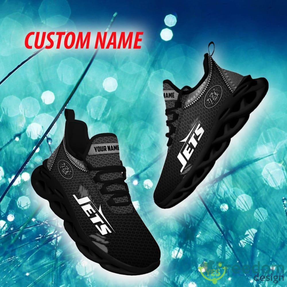 New York Jets Graphic Custom Name Chunky Sneaker AOP Gift Fans Max Soul  Shoes - YesItCustom