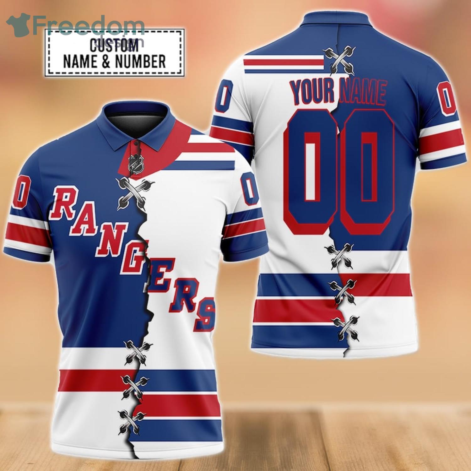 Custom Name New York Islanders Logo NHL Fans Golf Polo Shirt For Men And  Women - Freedomdesign