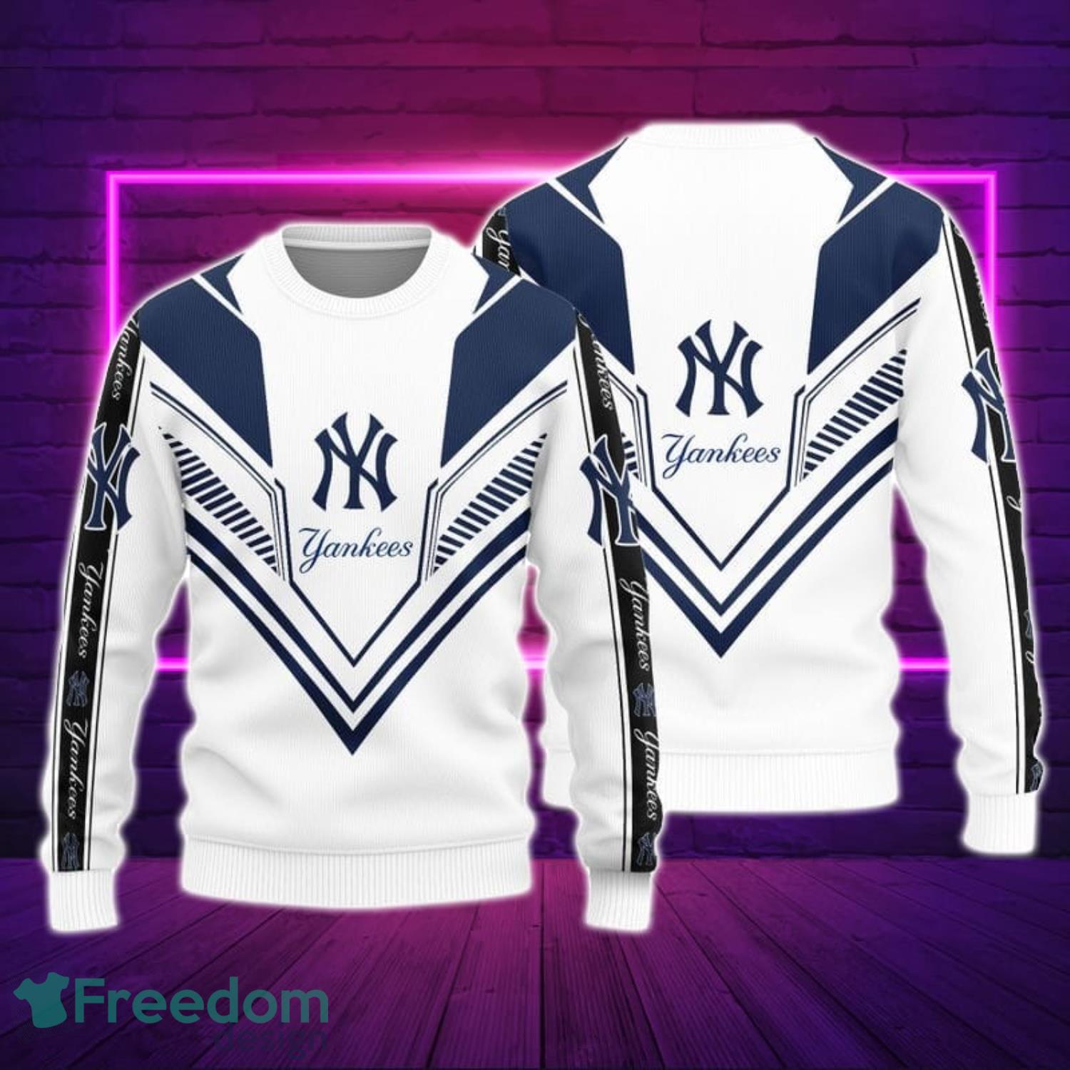 New York Yankees Basic Limited 3D Sweater Men And Women Gift - Freedomdesign