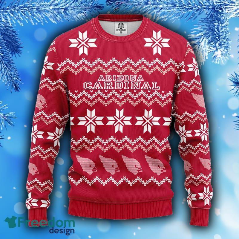 Buffalo Bills Ugly Christmas Sweater Cardinal Red