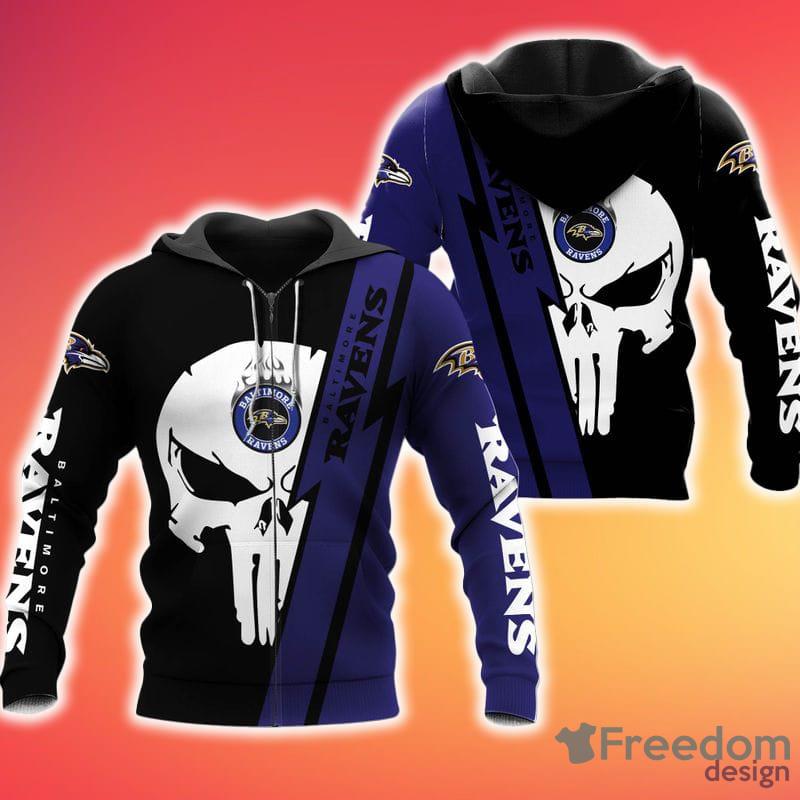 NFL Baltimore Ravens Gift For Fans 3D Hoodie All Over Printed