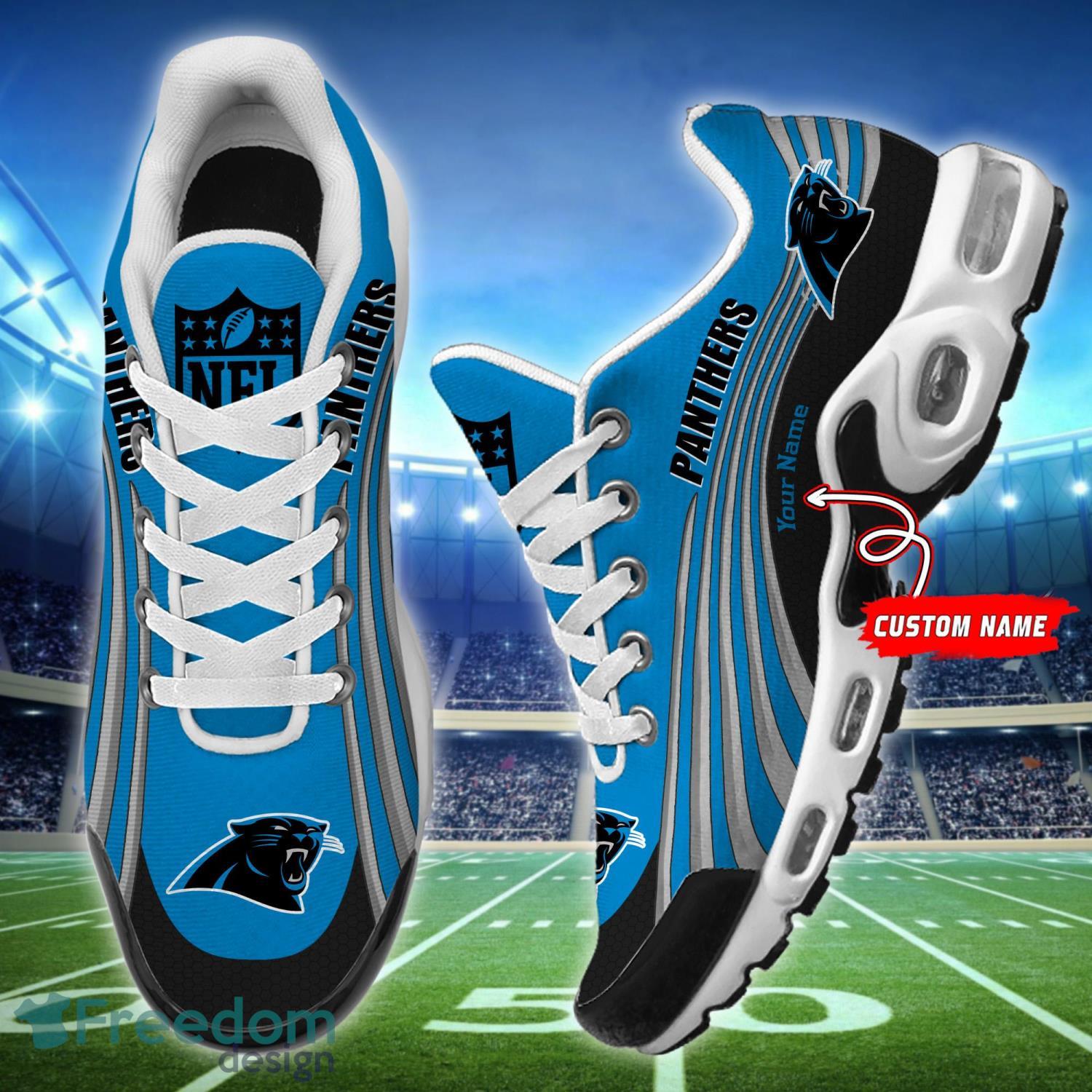 Carolina Panthers CUSTOM Nike Air Force Shoes 