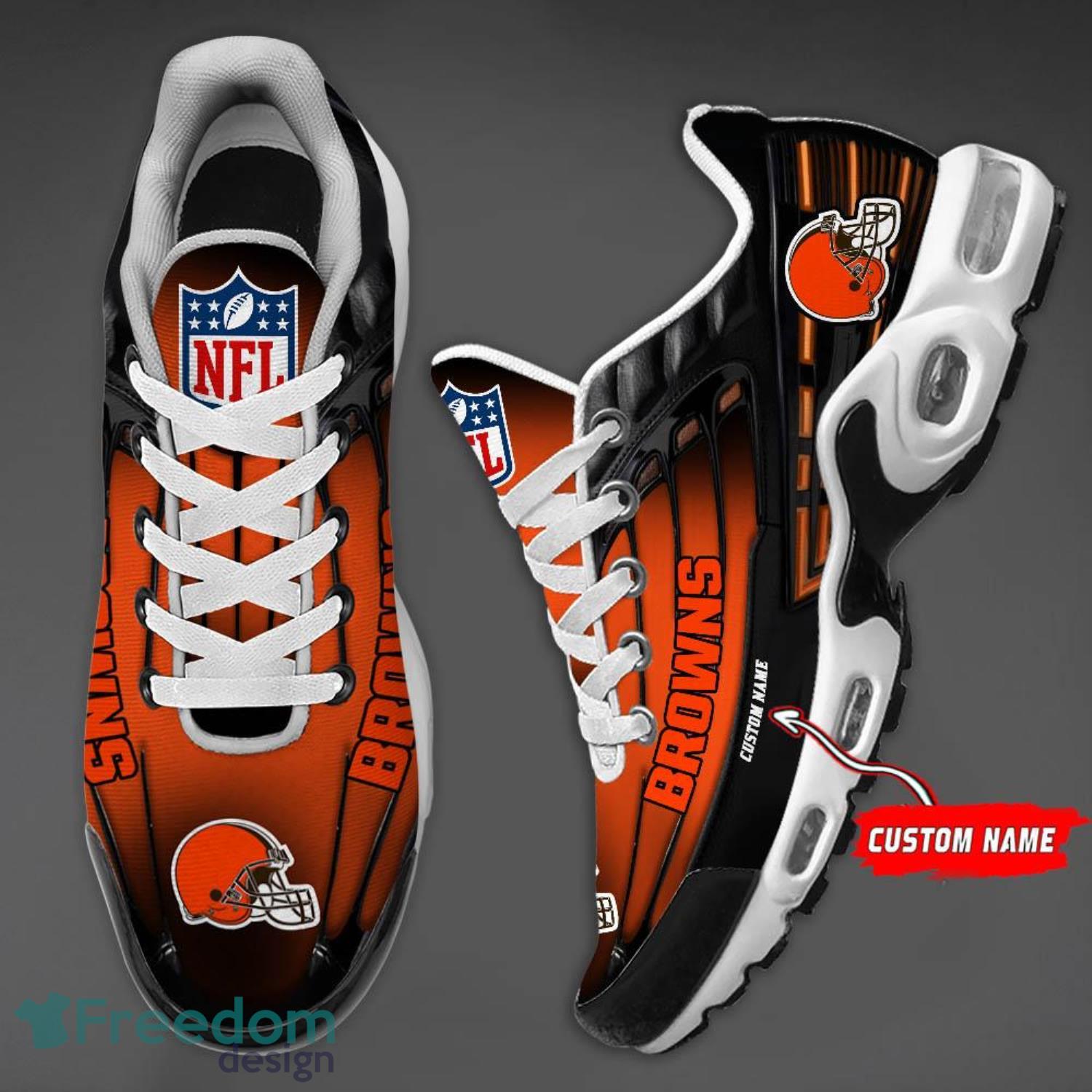 Cleveland Browns Football Air Mesh Running Shoes Sport Team For