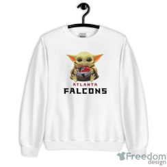 NFL Football Atlanta Falcons Baby Yoda Star Wars Sport Gift T- Shirt