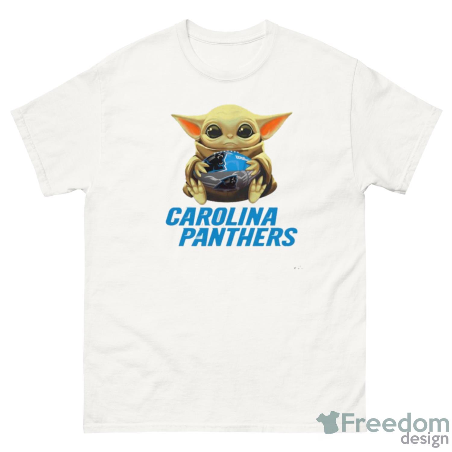 NFL Football Carolina Panthers Baby Yoda Star Wars Sport Gift T Shirt image NFL Football Carolina Panthers Baby Yoda Star Wars Sport Gift T- Shirt - G500 Men’s Classic T-Shirt