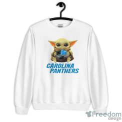NFL Football Carolina Panthers Baby Yoda Star Wars Sport Gift T- Shirt