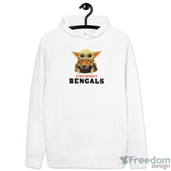 NFL Football Cincinnati Bengals Baby Yoda Star Wars Sport Gift T- Shirt - Hoodie