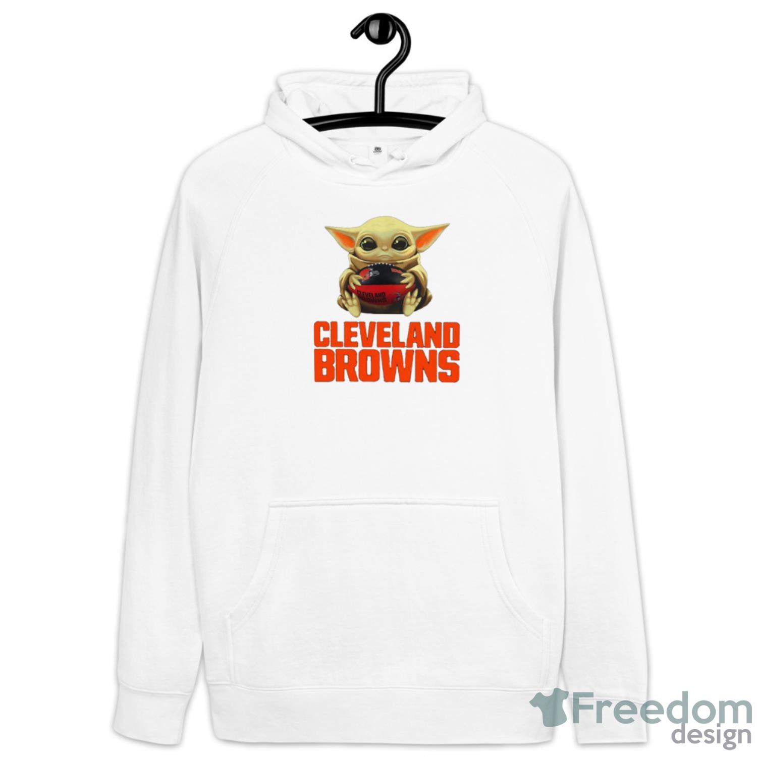 NFL Football Cleveland Browns Baby Yoda Star Wars Sport Gift T- Shirt - Hoodie NFL Football Cleveland Browns Baby Yoda Star Wars Sport Gift T- Shirt - Hoodie