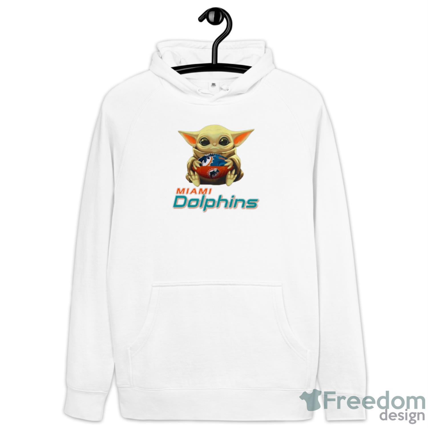 Miami Dolphins NFL Baby Yoda Hawaiian Shirt - Limotees