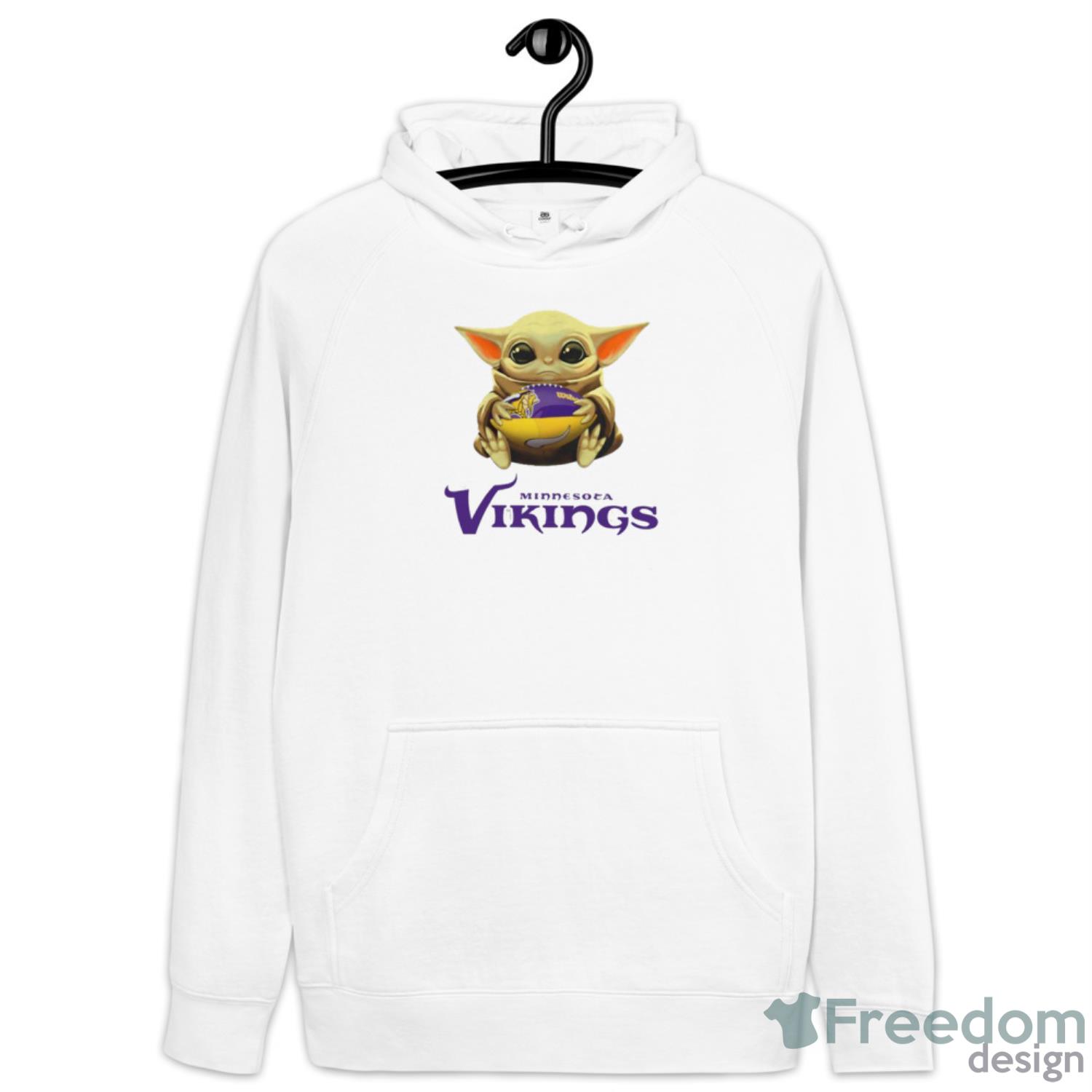 NFL Football Minnesota Vikings Baby Yoda Star Wars Sport Gift T Shirt image NFL Football Minnesota Vikings Baby Yoda Star Wars Sport Gift T- Shirt - Hoodie