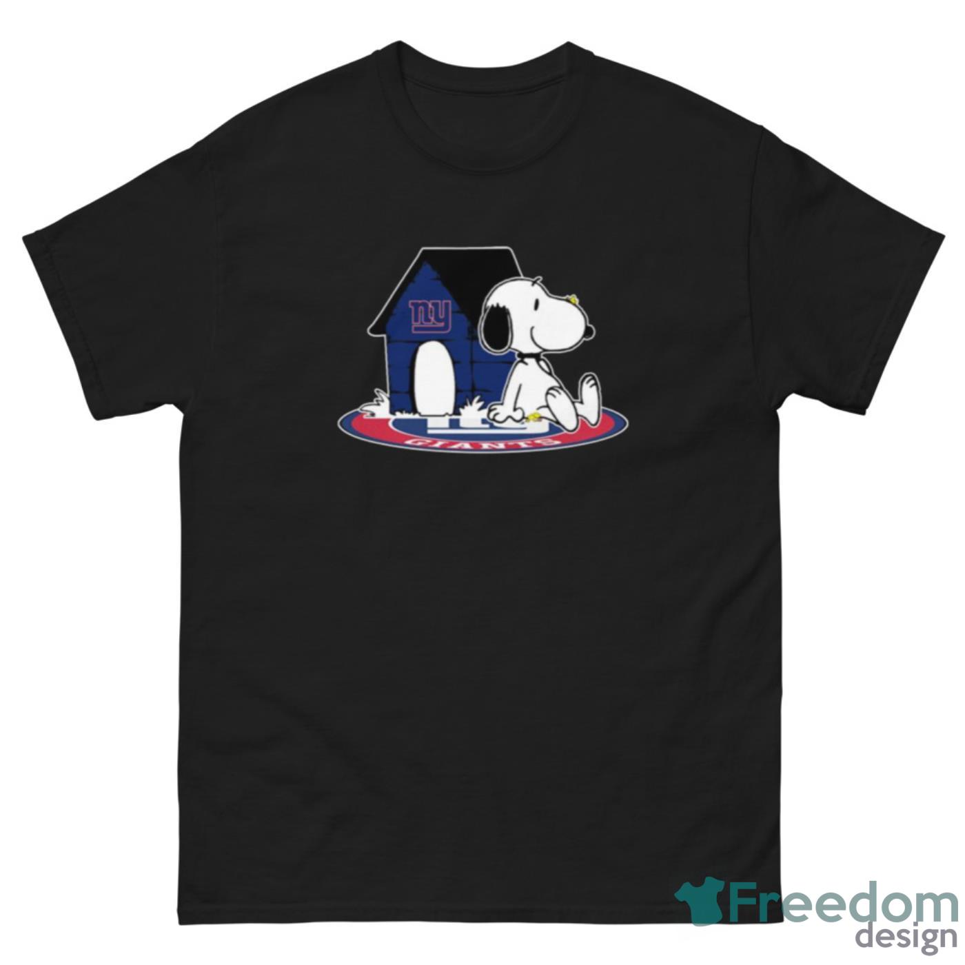 NFL Football New York Giants Snoopy The Peanuts Movie Shirt T Shirt - G500 Men’s Classic Tee