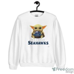 NFL Football Seattle Seahawks Baby Yoda Star Wars Sport Gift Shirt