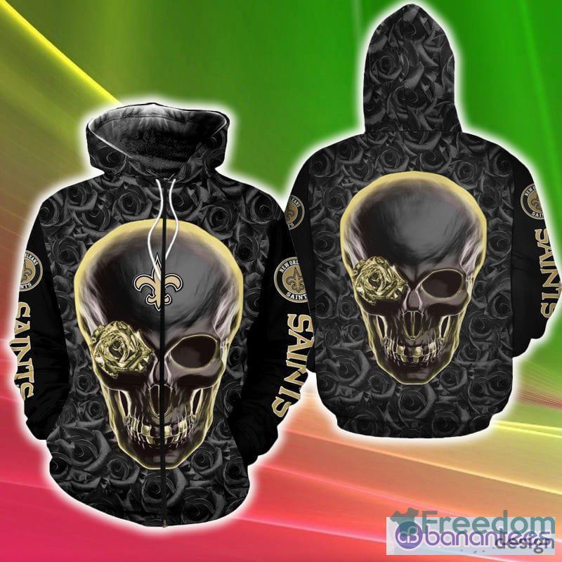 New Orleans Saints Halloween 3D Hoodie Nfl 3D Sweatshirt - Best