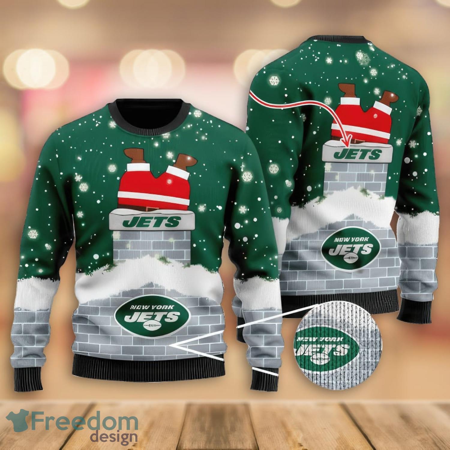 new york jets ugly christmas sweater