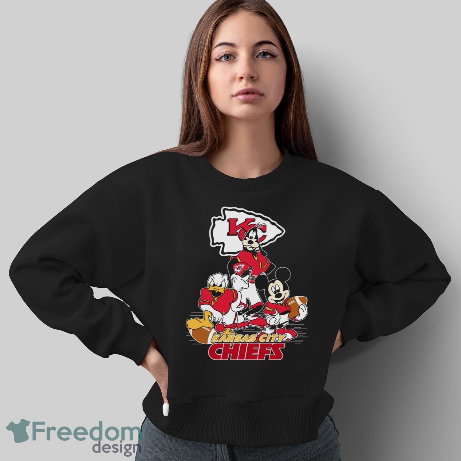 NFL Sport Fans Kansas City Chiefs Mickey Mouse Donald Duck Goofy ...