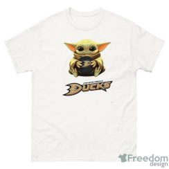 NHL Hockey Anaheim Ducks Star Wars Baby Yoda Sport Gift Shirt Product Photo 2