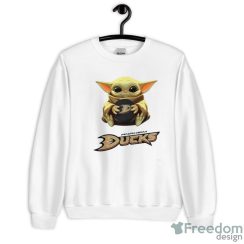 NHL Hockey Anaheim Ducks Star Wars Baby Yoda Sport Gift Shirt