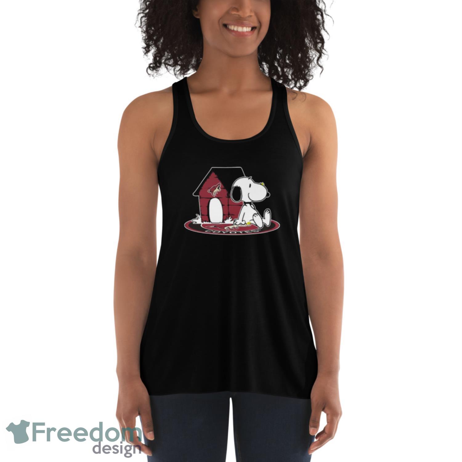 NHL Hockey Arizona Coyotes Snoopy The Peanuts Movie Shirt T Shirt image NHL Hockey Arizona Coyotes Snoopy The Peanuts Movie Shirt T Shirt