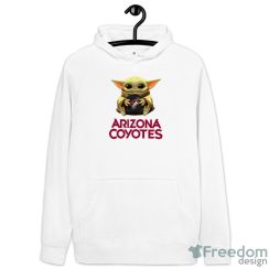 NHL Hockey Arizona Coyotes Star Wars Baby Yoda Sport Gift T Shirt image NHL Hockey Arizona Coyotes Star Wars Baby Yoda Sport Gift T- Shirt - Hoodie