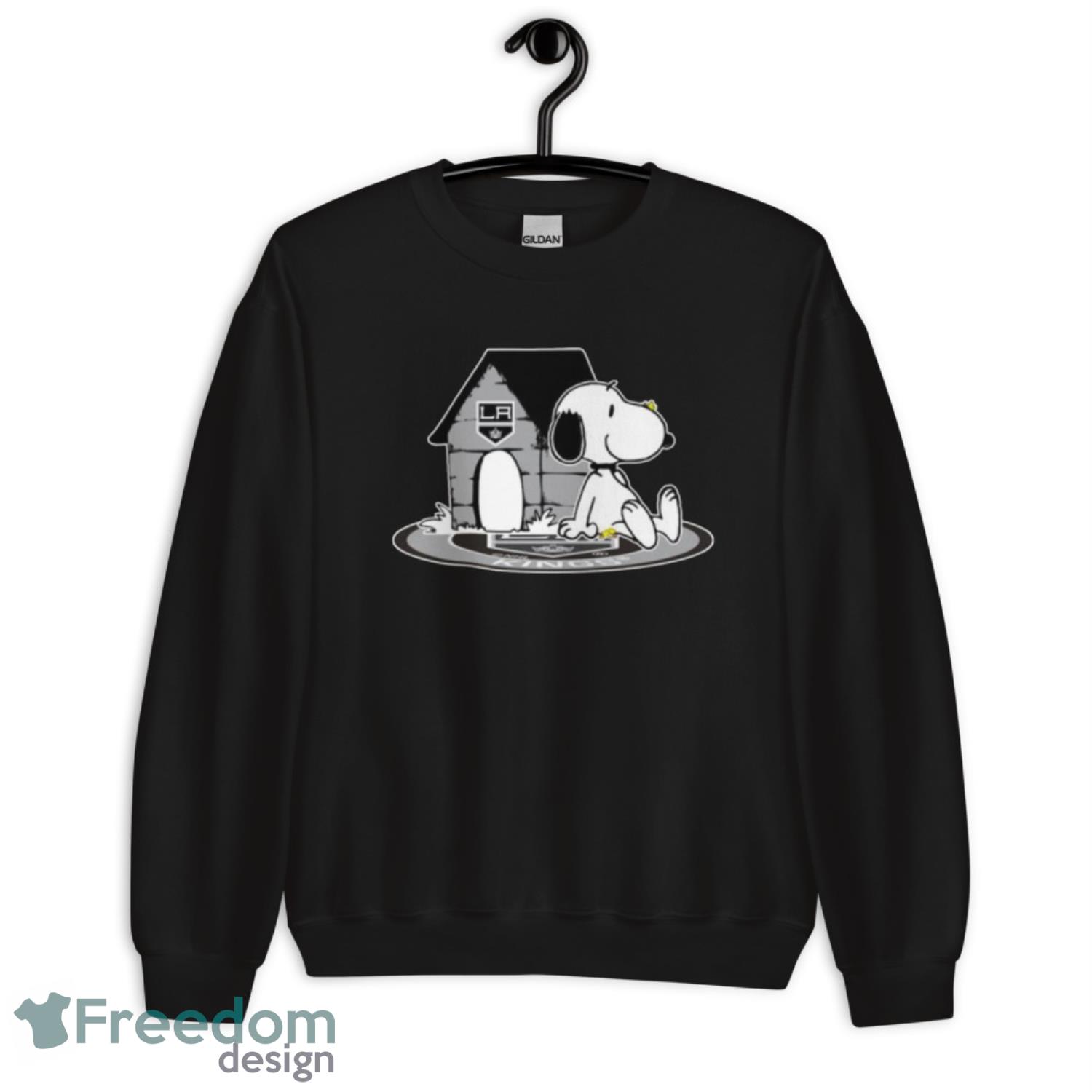 NHL Hockey Los Angeles Kings Snoopy The Peanuts Movie Shirt T Shirt - Unisex Heavy Blend Crewneck Sweatshirt NHL Hockey Los Angeles Kings Snoopy The Peanuts Movie Shirt T Shirt - Unisex Heavy Blend Crewneck Sweatshirt