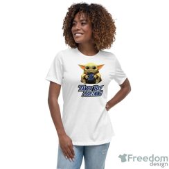 NHL Hockey Tampa Bay Lightning Star Wars Baby Yoda Sport Gift T Shirt image NHL Hockey Tampa Bay Lightning Star Wars Baby Yoda Sport Gift T- Shirt - Women's Relaxed Short Sleeve Jersey Tee