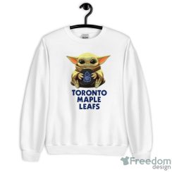 NHL Hockey Toronto Maple Leafs Star Wars Baby Yoda Sport Gift Shirt