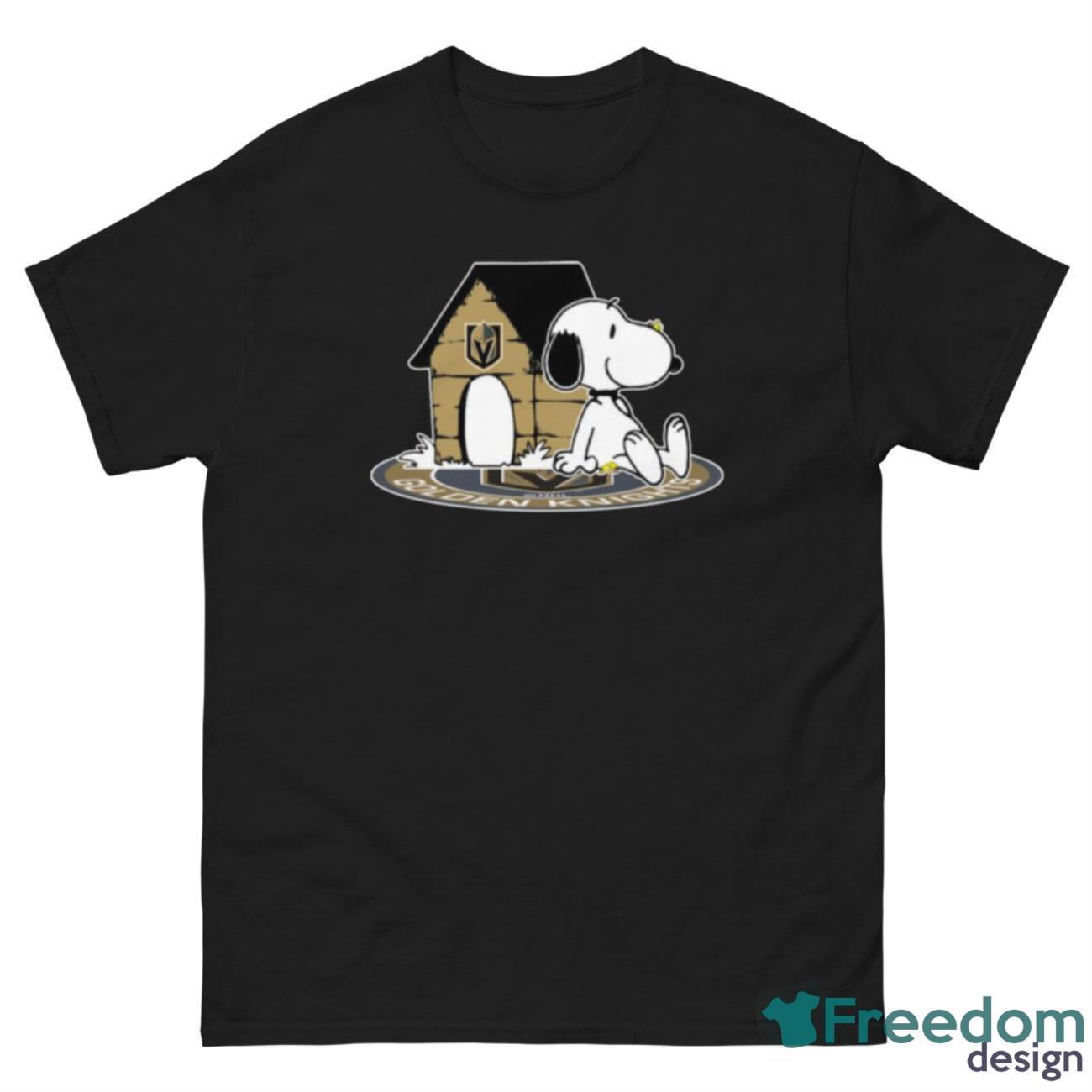 NHL Hockey Vegas Golden Knights Snoopy The Peanuts Movie Shirt T Shirt - G500 Men’s Classic Tee