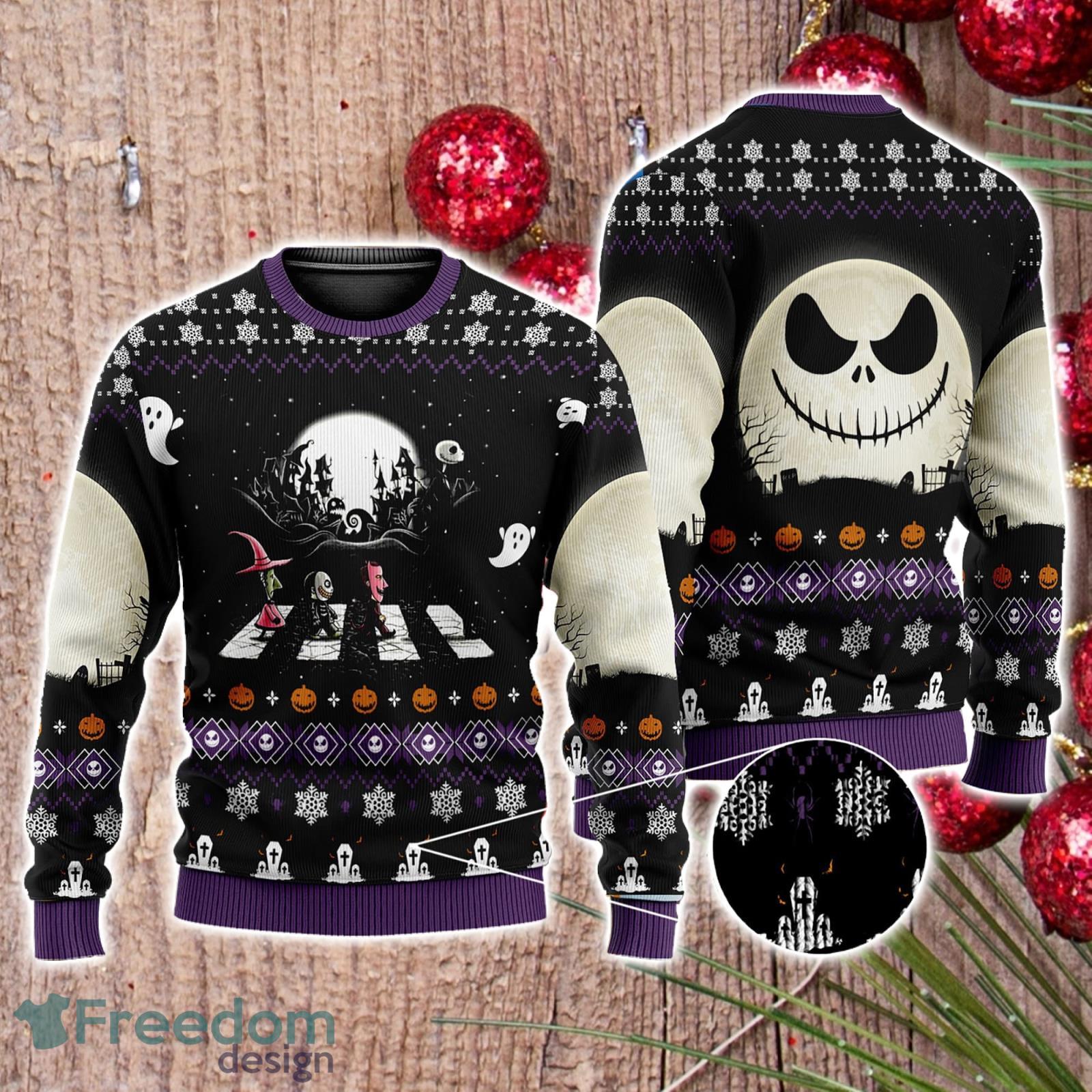 Nightmare Before Christmas 3D All Over Printed Christmas Ugly Sweater Men And Women Gift Product Photo 1