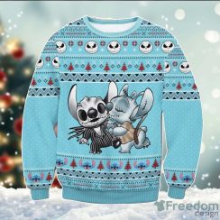 Nightmare Stitch Lover Stitch Disney Cartoon Ugly Sweater Christmas Ugly Sweater For Holiday Xmas Family Gift