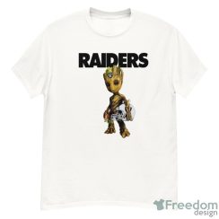 Oakland Raiders NFL Football Groot Marvel Guardians Of The Galaxy T Shirt