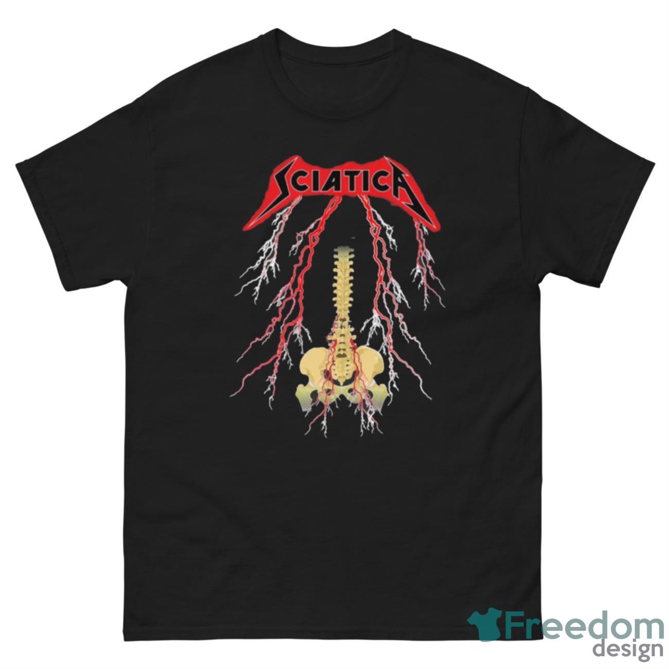 Official Sciatica Hard Rock T-t-shirt - G500 Men’s Classic Tee