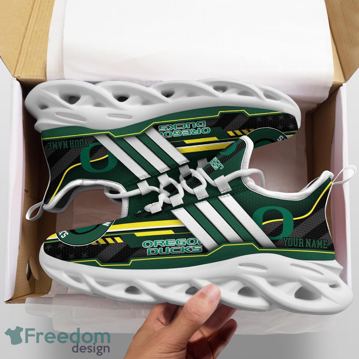 Anaheim Ducks Custom Name Max Soul Sneakers Men And Women Running Shoes For  Football Fan - Freedomdesign