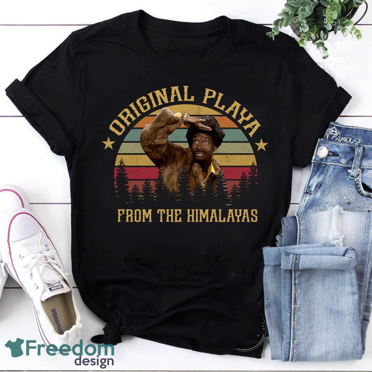 Original Playa From The Himalayas Martin Lawrence Vintage T-Shirt The Martin Lawrence Show Shirt Product Photo 1