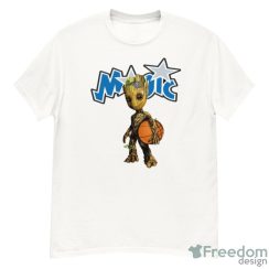 Orlando Magic NBA Basketball Groot Marvel Guardians Of The Galaxy T Shirt