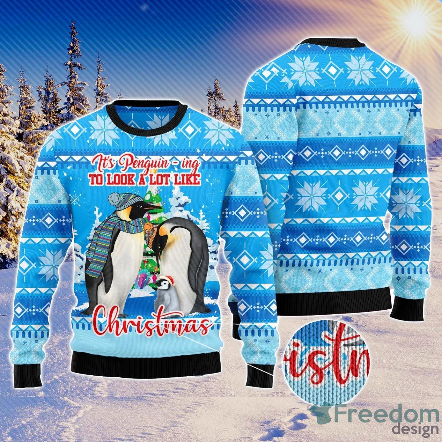 Penguins I Don't Have To Be Good I'm Cute Ugly Christmas Sweater