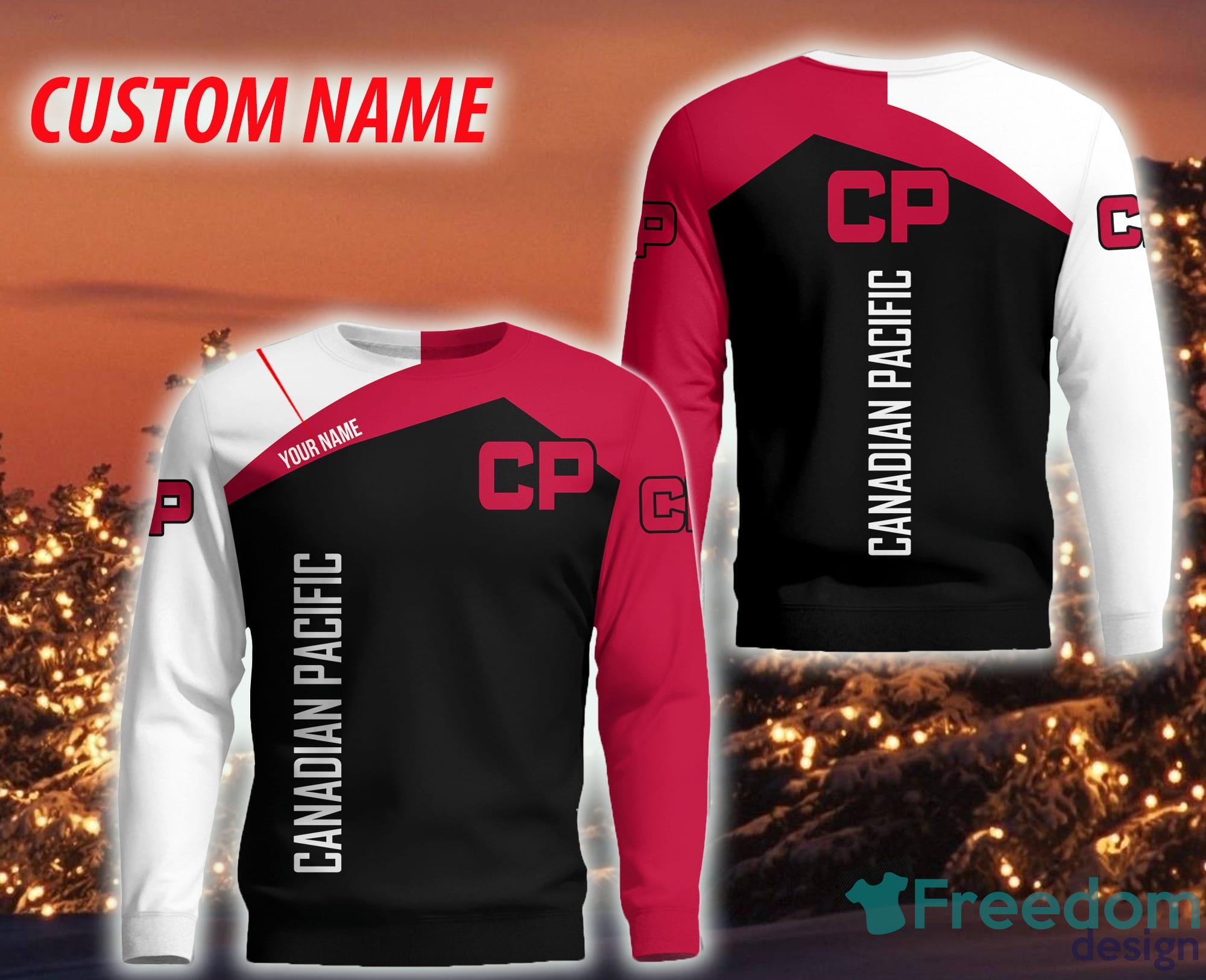 Personalized canadian pacific Christmas Sweatshirt Brands Hot AOP Gift For Men And Women - Personalized canadian pacific Christmas Sweatshirt Brands Hot AOP Gift For Men And Women